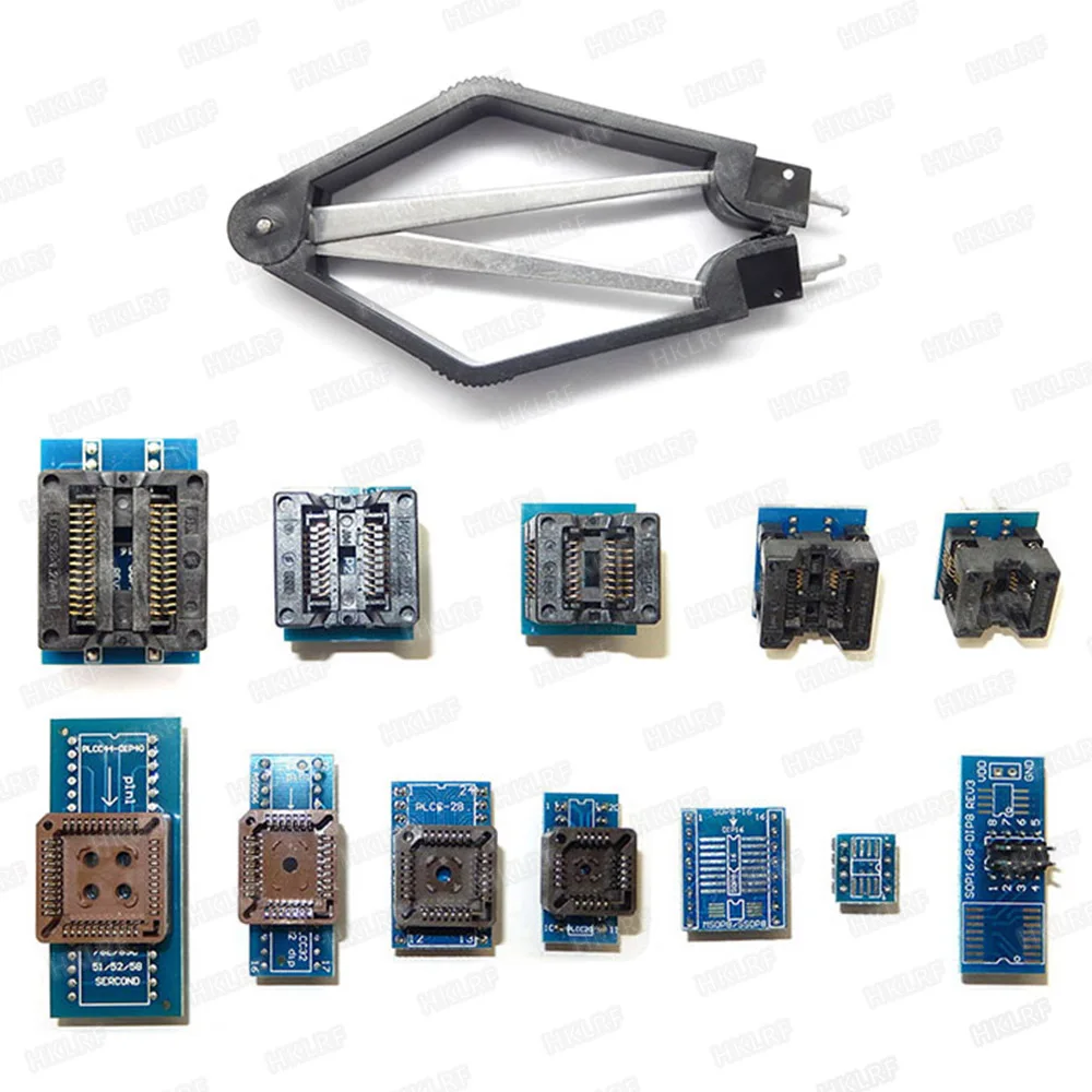 XGECU лучшее качество TL866ii плюс программист+ 26 адаптеров поддержка MCU AVR EEPROM EPROM 27 28 29 37 39 49 50 серии чипы и сом