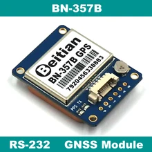 BEITIAN GNSS модуль RS-232 уровня gps ГЛОНАСС двойной GNSS модуль с 4 м вспышкой, BN-357B