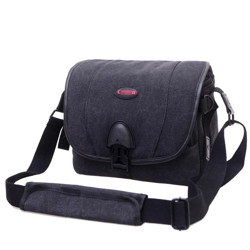 

Waterproof Camera Bag for Canon 700D 5DSR 550D DSLR Bags Pot-Bellied Canvas Shoulder Bag Video Bags Kamera tasche maleta camera