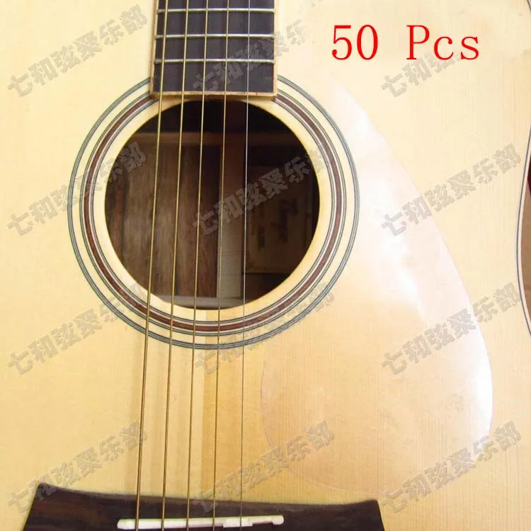 50 Pcs Transparent Clear Guitar Pickguard Pick Guard Anti scratch Plate