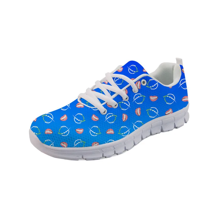 WHEREISART/Женская обувь; Женские спортивные туфли на плоской подошве со шнуровкой; tenis feminino - Цвет: YQ2371AQ