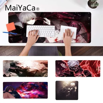 

MaiYaCa 2018 New Tokyo Ghoul Customized MousePads Computer Laptop Anime Mouse Mat Rubber Mouse Durable Desktop Mousepad