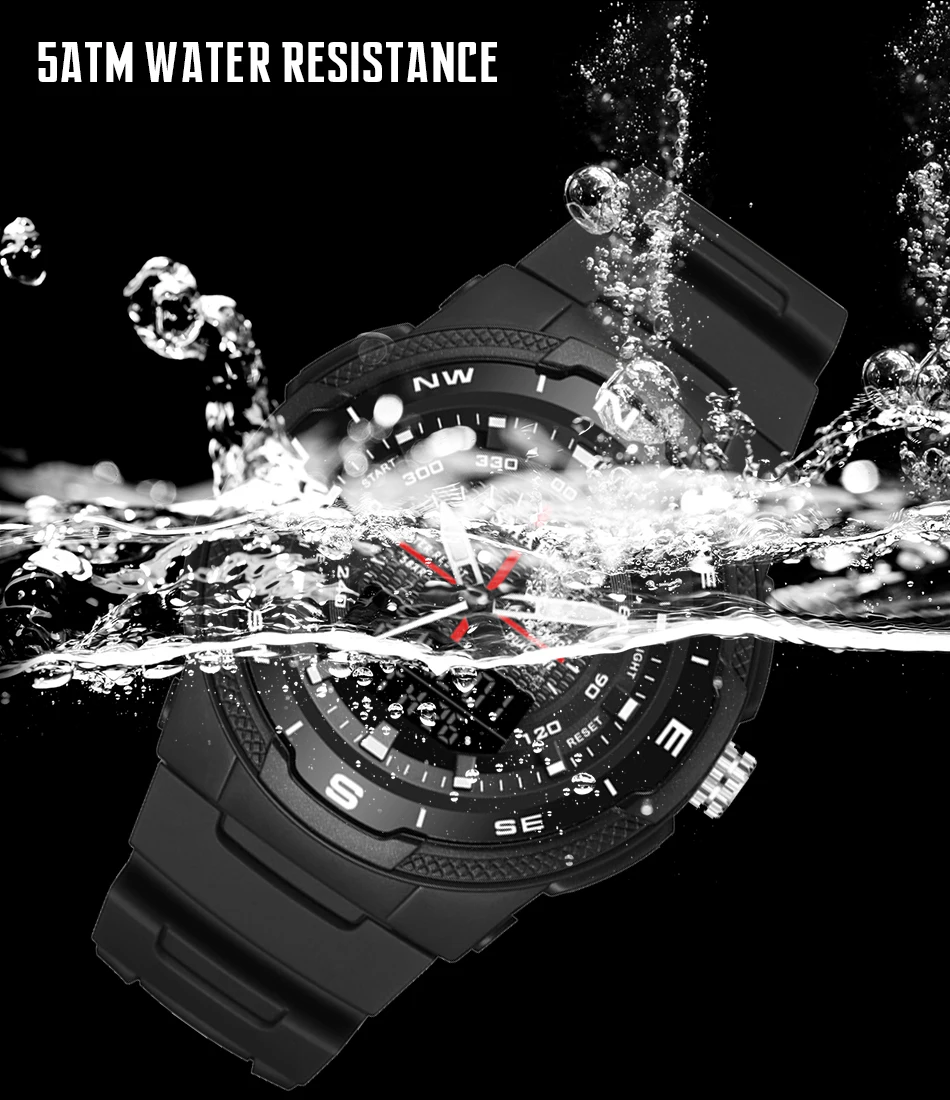 SMAEL, брендовые часы для мужчин, водонепроницаемые, ремешок из смолы, аналоговые кварцевые часы для мужчин, s, повседневные, модные, спортивные, цифровые часы для мужчин, Relogio Masculino