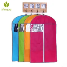 Mrosaa Сгущает Нетканые одежды костюм пылезащитный влагостойкие организации сумка для хранения пылесборники одежда протектор чехол