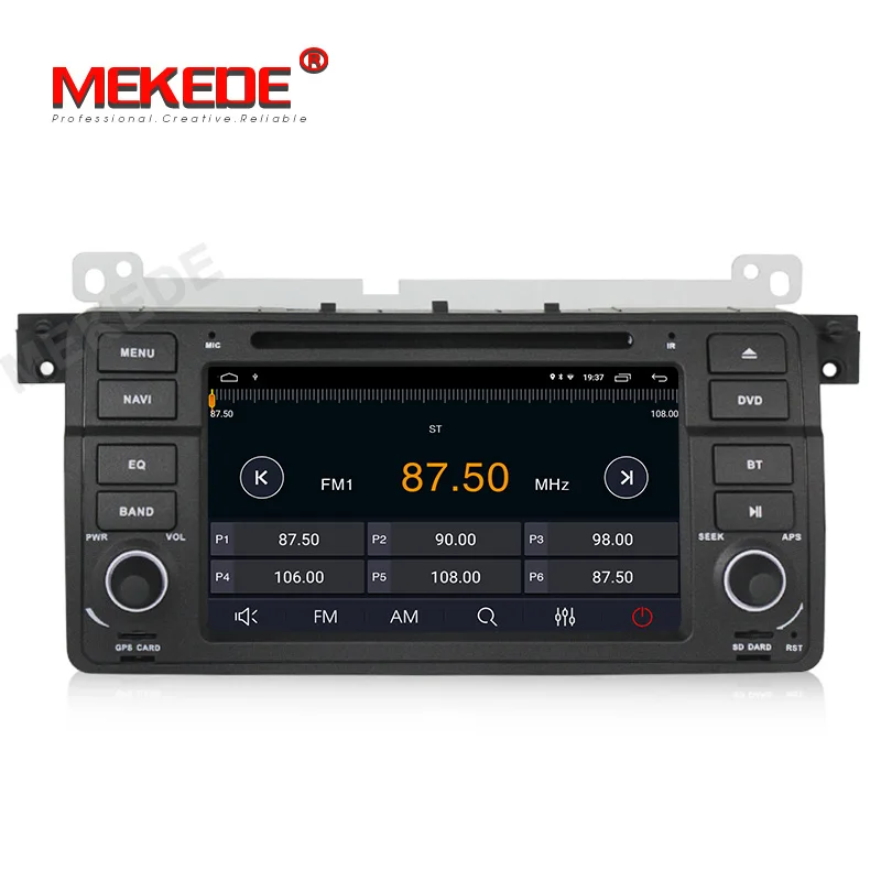 Best 2+32G 7 inch Android 9.1 for bmw E46,M3,car dvd,gps navigation,wifi,BT,canbus,radio,RDS,quad core,1024x600,support obd2,dvr 3