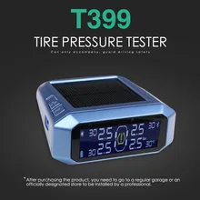 

T399 Tire Pressure Monitoring System Built-in lithium-ion battery ,4 external sensors which are easy to be mounted and replaced