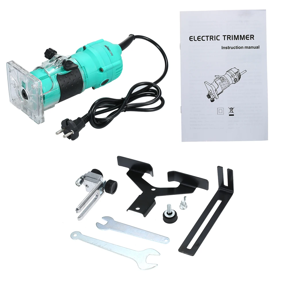 110V/220V 800W 35000RPM Electric Hand Trimmer Wood Laminate Palms Router Joiners Power Tool Woodwork Carving Machine Trim