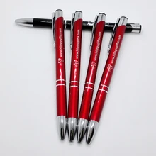 Для компаний, клуба, школы, банки, цветная металлическая Подарочная шариковая ручка по индивидуальному заказу с вашим логотипом/именем/Телефоном/электронной почтой