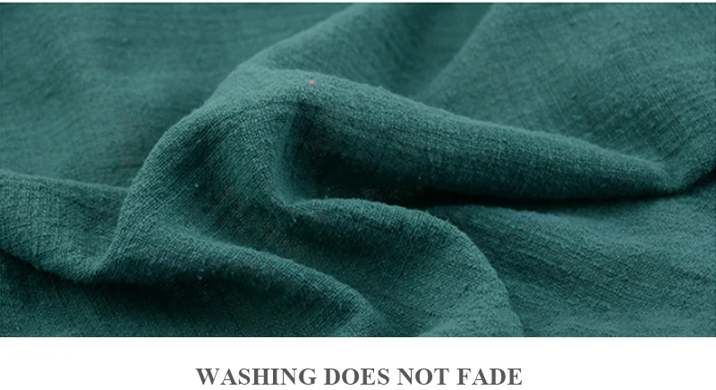 Однотонная льняная хлопковая ткань, сделай сам, одежда для рукоделия, подушка для шитья, ручная работа, 130x100 см, не скатывается, швейная Лоскутная Ткань S146