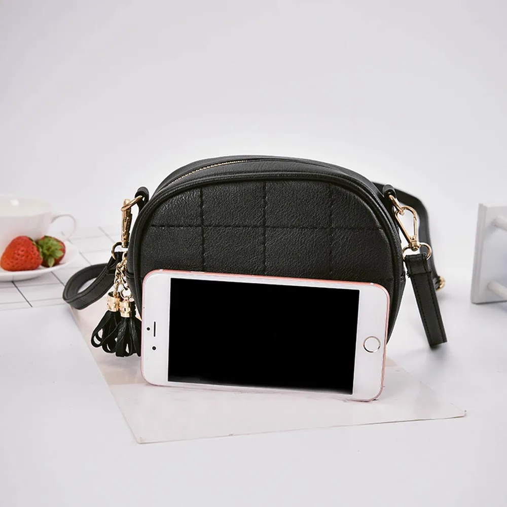 Модная женская кожаная сумка через плечо, сумка-мессенджер для телефона, сумка для монет, черный, белый, маленький дневной клатч, Золотая сумка на цепочке# S