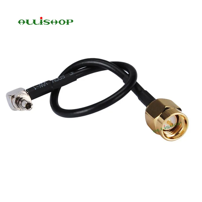 

0-3GHz sma Male brooches plugs connector to crc9 adapter pigtail RG174 cable For HUAWEI PCI wifi router 3G Modem ALLiSHOP