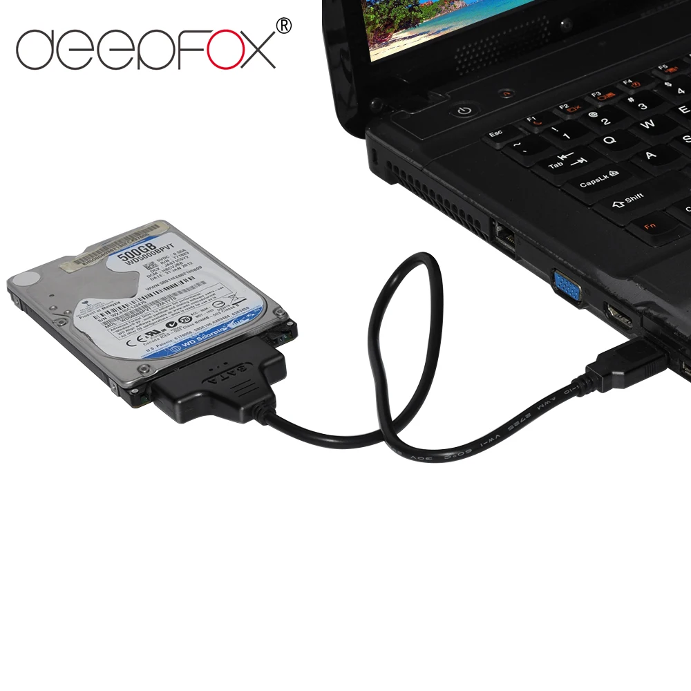 DeepFox USB 2 0 переходник SATA кабель III к для 5 &quotHDD SSD| |