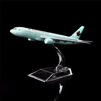 

1:400 16cm Canada Airlines Boeing 777 Metal Airplane Model Office Decoration Toy Gift Idea