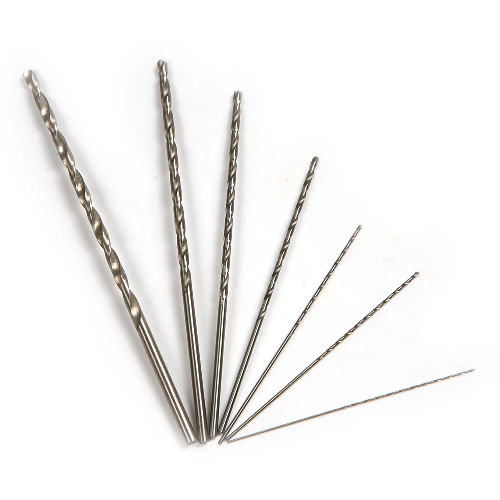 

10pcs 0.5/0.8/1/1.5/2/2.5/3mm HSS Twist Drill Bit Set High Quality Straight Shank Micro Drill Bit Plastic/Metal/Wood Drilling