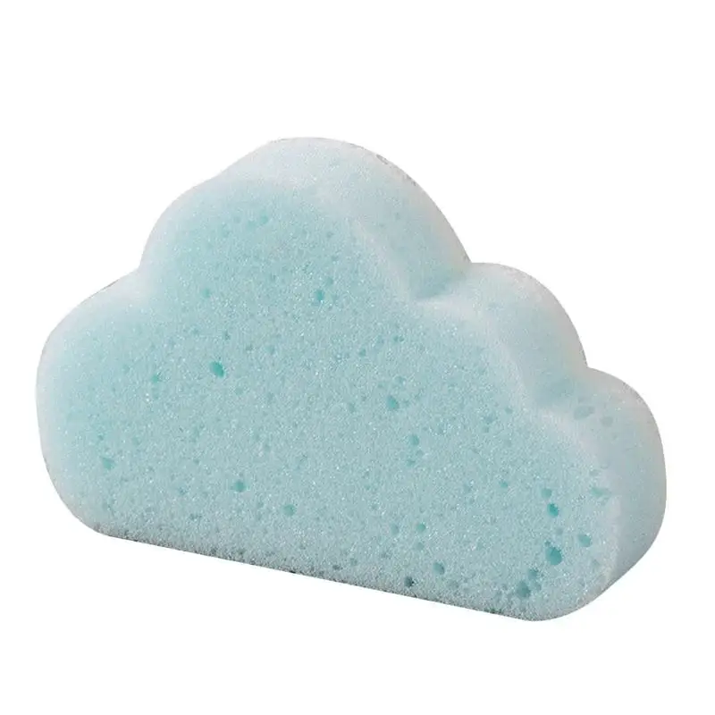 Облако Форма губка кисточки экологически бытовые инструменты для уборки обеззараживания магия натирания для кухня ванная комната - Цвет: Sky Blue