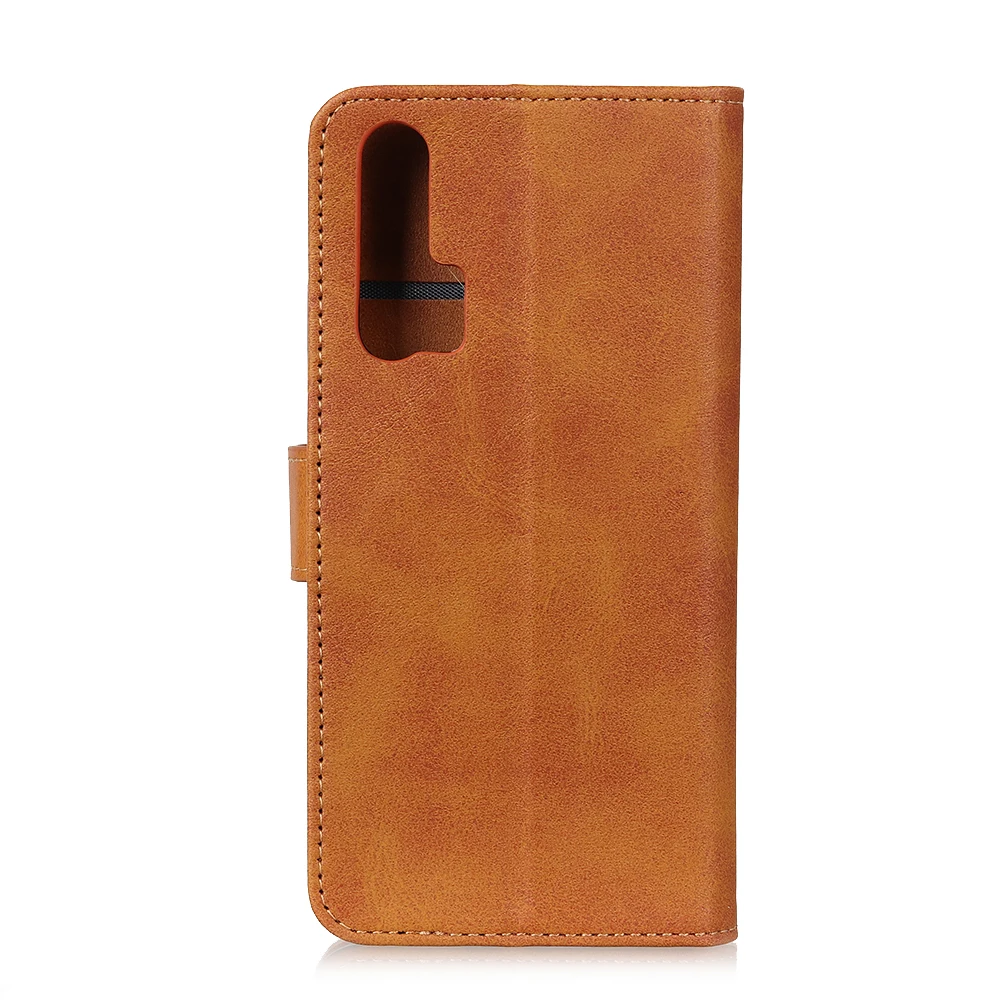 Leather Case For Huawei Honor 20 Cover Vintage Flip Stand Wallet Card Holder Magnetic Protective Case For Huawei Honor 20 Pro