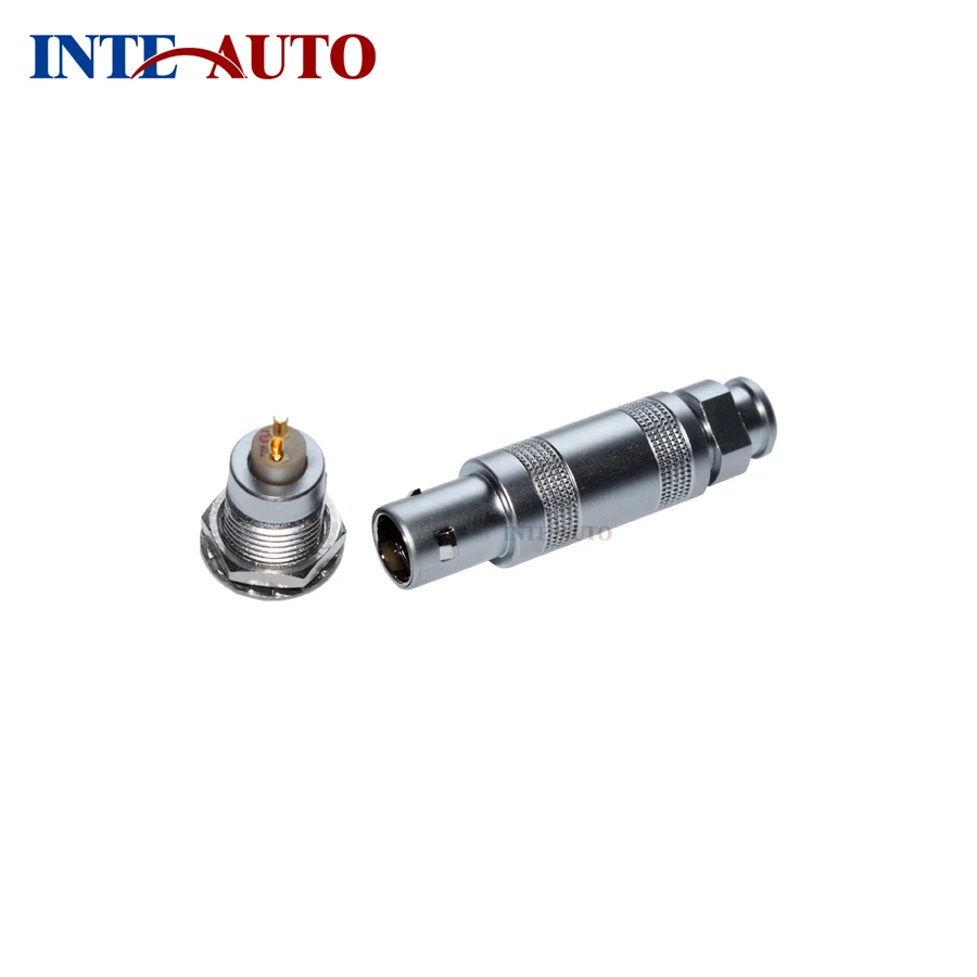 2 pins 1S series M12 Metal half-moon push pull connector TFA plug ZRA socket TFA.1S.302 ZRA.1S.302 | Обустройство дома
