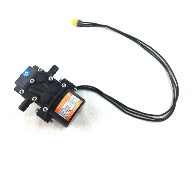 Yuenhoang Agriculture drone Mini Brushless Water Pump Miniature pressure diaphragm pump With Amass MR30 plug 22-25V 3.5L/Min