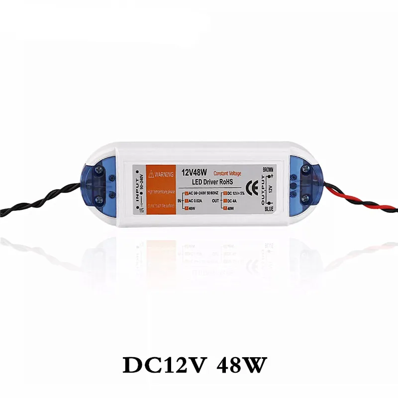 DC 12V Converter Charger Switching 18W 28W 48W 72W 100W LED Driver Adapter Lighting Transformer Power Supply For LED Strip Light