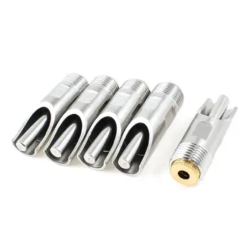

Stainless Steel 1/2PT Thread Pig Automatic Nipple Drinker Waterer 5pcs