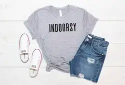 Skuggnas Новое поступление INDOORSY Anti Social Diva рубашка Sassy Girl Футболка женская лозунг футболка Feminist Tees Прямая доставка