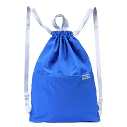 Походная сумка на шнурке унисекс спортивная сумка для спортзала спортивная сумка на молнии с боковым карманом для пикника спортзала