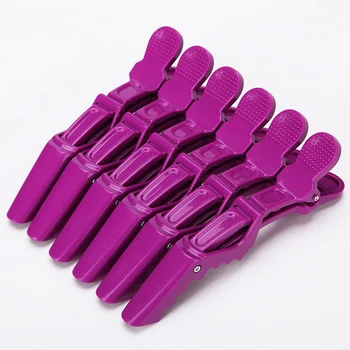 

6Pcs/Lot Professional Salon Section Hair Clips DIY Hairdressing Hairpins Plastic Hair Care Styling Accessories Tools Hair Clips