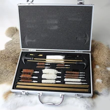 Охотничьи аксессуары прицел Чистящий Набор Винтовка очиститель удобный для пистолета пистолет Профессиональный чистящий набор пистолет Щетка инструмент