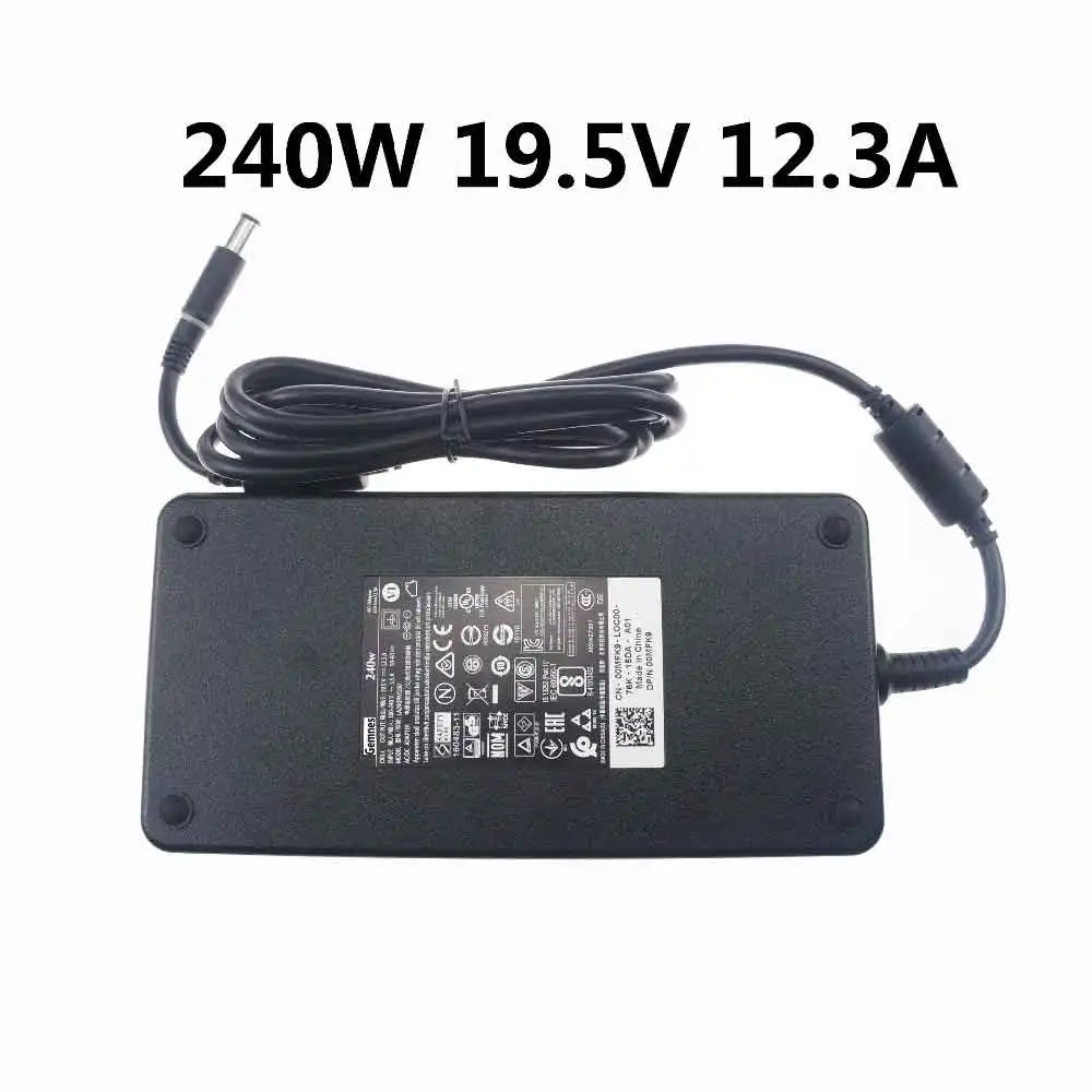 New 240W 19.5V 12.3A PA-9E AC DC Power Adapter Charger for Dell Alienware M17X R2 M17X R3 M6600 M6700 0MFK9 00MFK9 LA240PM160