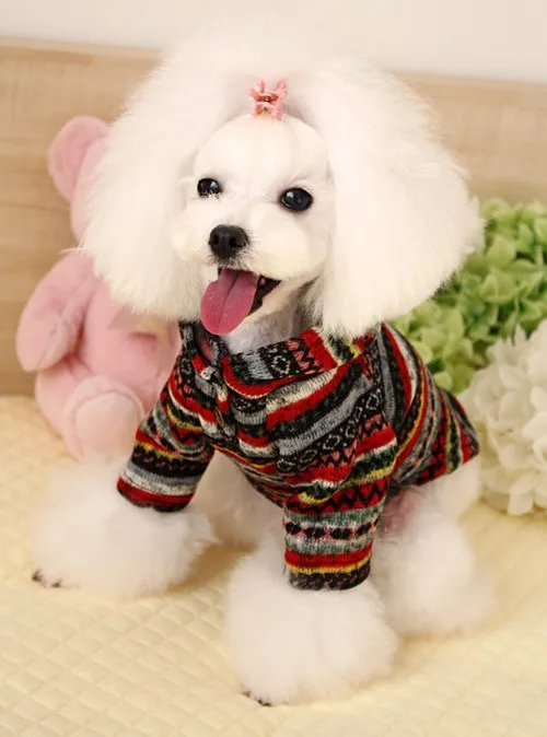 Зимний свитер для собак Джерси Толстовка мягкая ткань собака пальто куртка свитера для животных Одежда для собак