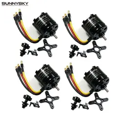 4 компл./лот SunnySky X2814 серии 900KV 1000KV 1100KV 1250KV 1450KV походный внешним ротором безщеточный