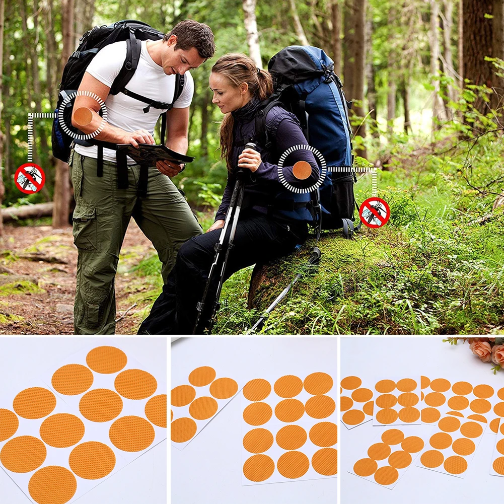 

60/90pcs Eco Friendly Natural Hypoallergenic Effective Mosquito Repellent Patch Deet-free Bug Protection Non-toxic Essential Oil