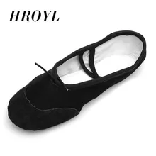 High quality Hot Sale Child Girl Women Soft split Sole Breathable leather tip Dance Ballet Shoes