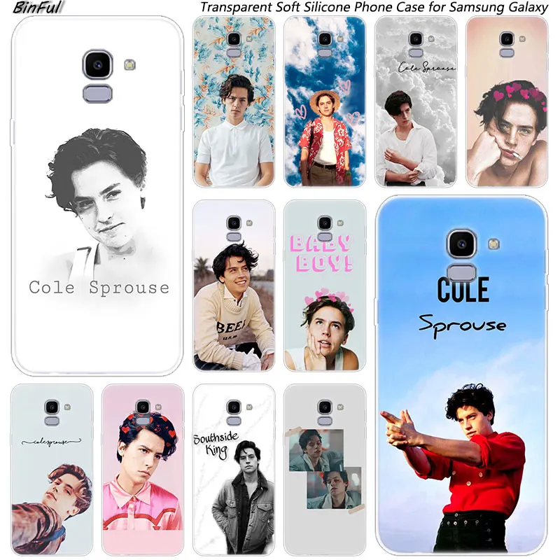 

Cole Sprouse Riverdale Soft Silicone Phone Case For Samsung Galaxy J8 J6 J4 2018 J2 Core J5 J6 J7 Prime J3 2016 2017 EU J4 Plus