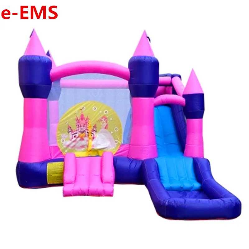 

Inflatable Castle Princess Trampoline Children Naughty Fort Playground Slide Amusement Park Toy Equipment G2006