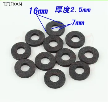 

TITIFXAN50pcs car door trim board buckle screw shock noise density foam pad center bore Universal sponge pad anti-abnormal sound
