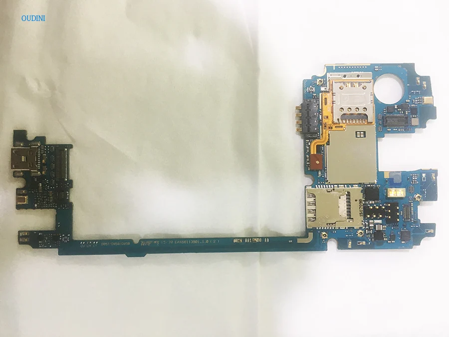  oudini UNLOCKED 32GB work for LG G3 D858 MainboardOriginal for LG G3 D858 32GB Motherboard Test 100