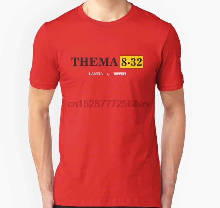 

Men t shirt Short sleeve Lancia Thema 8.32 Unisex T Shirt Women t-shirt tee tops