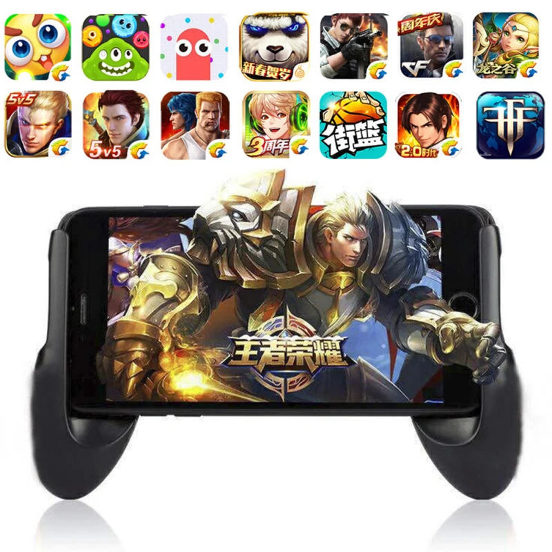 

PUBG Mobile Gamepad Joystick Metal L1 R1 Trigger Game Shooter Controller for IPhone Android Phone Mobile Gaming Gamepad