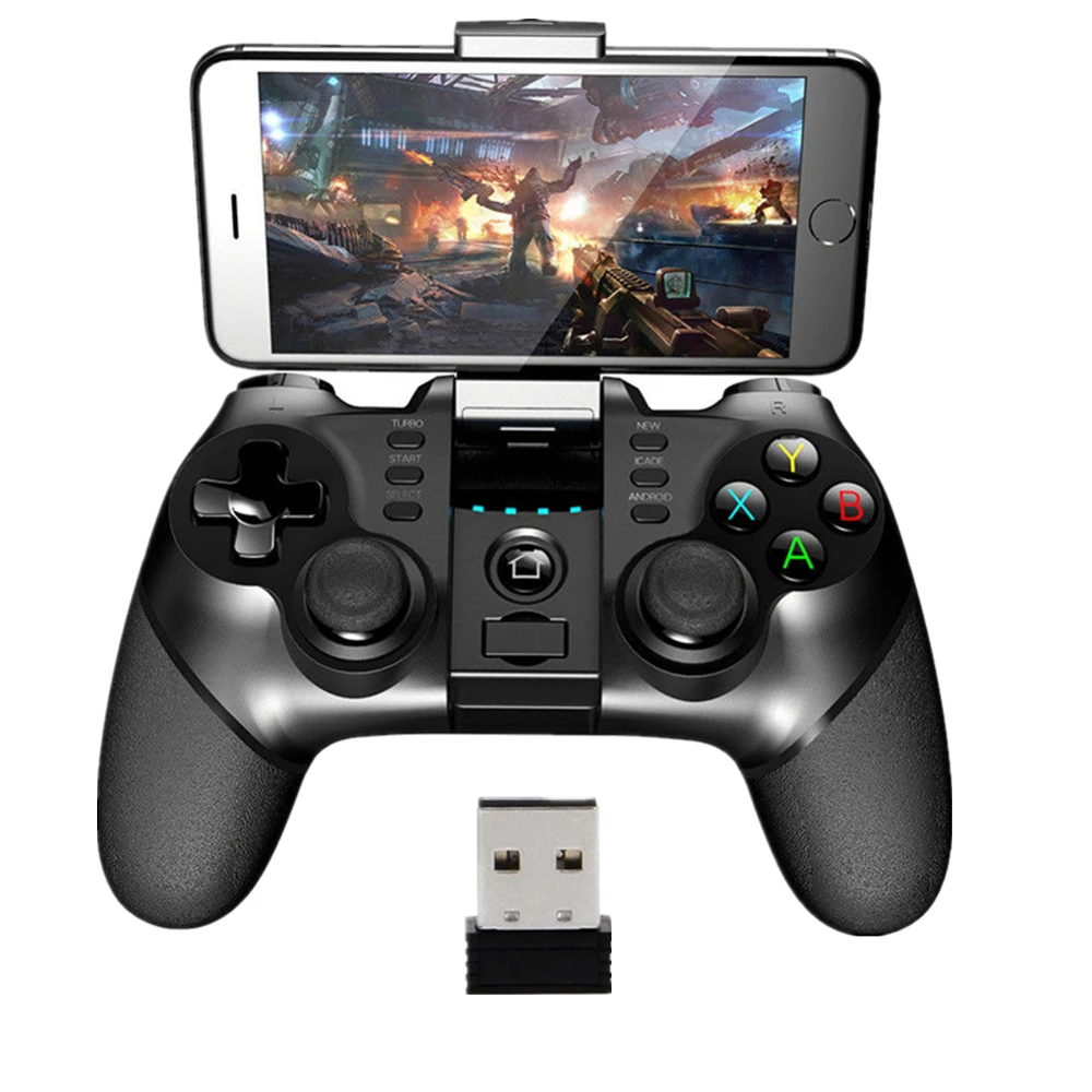 Wireless Bluetooth Gamepads Professional Remote Gaming Controller for Mobile Smart Phone Support Android Win XP 7 8 10 Wireless Bluetooth Gamepads Professional Remote Gaming Controller for Mobile Smart Phone Support Android Win XP 7 8 10