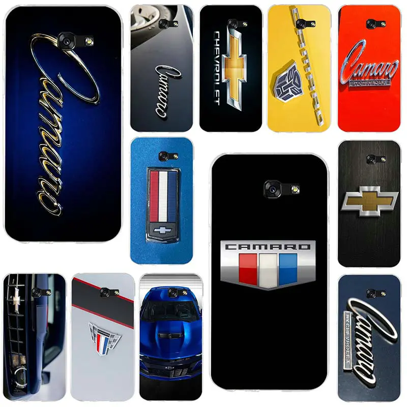

Hot Chevrolet Camaro Car Logo Soft Phone Case Cover for Samsung Galaxy S2 S3 S4 S5 Mini S6 S7 S8 S9 S10 Edge Plus Lite Note 5 8