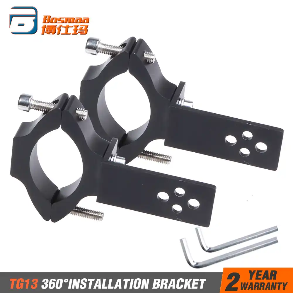 Di/áMetro del Tubo de la Horquilla Universal juste para 41Mm // BSA Negro Universal Cimoto Soportes de Faros de Motocicleta Modelos 39Mm //