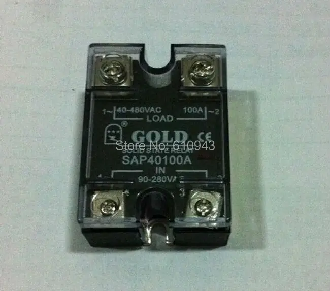 

SAP48100A FREE SHIPPING 100A actually ! Manufacturer single phase solid state relay SSR-100A