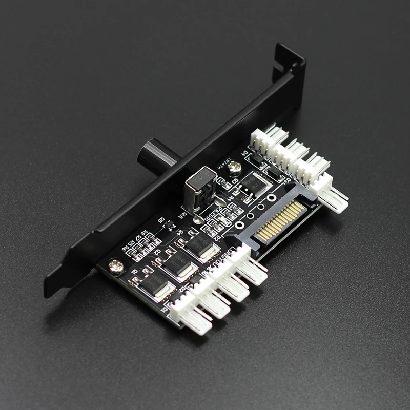 Контроллер скорости вентилятора для ЦП чехол HDD VGA PWM внешняя мощность 12 В 3pin/4pin 8