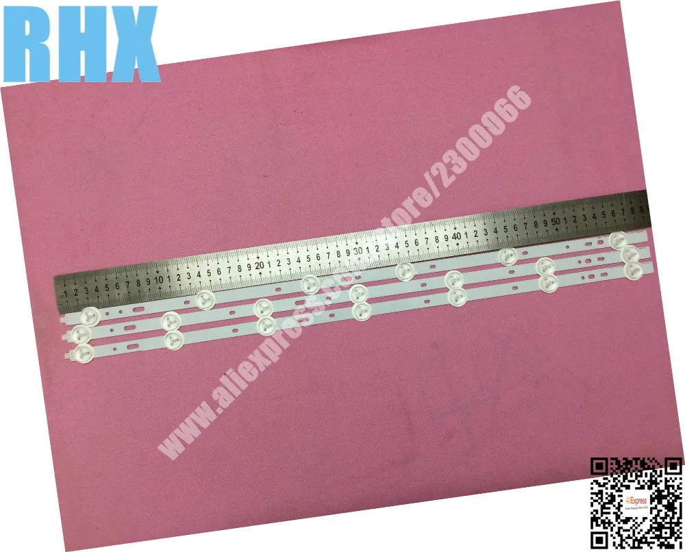 

3piece/lot SVS320AD7 FOR samsung 32inch LCD TV LED Backlight LTA320AP33 1set=3piece(2piece 7LED+1piece 6LED) length 590mm is NEW