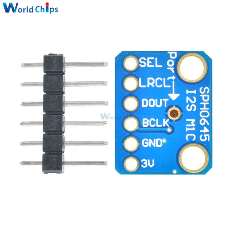 SPH0645 ies MEMS модуль микрофонного датчика SPH0645LM4H микрофонный модуль 1,6-3,6 В для Arduino Raspberry Pi