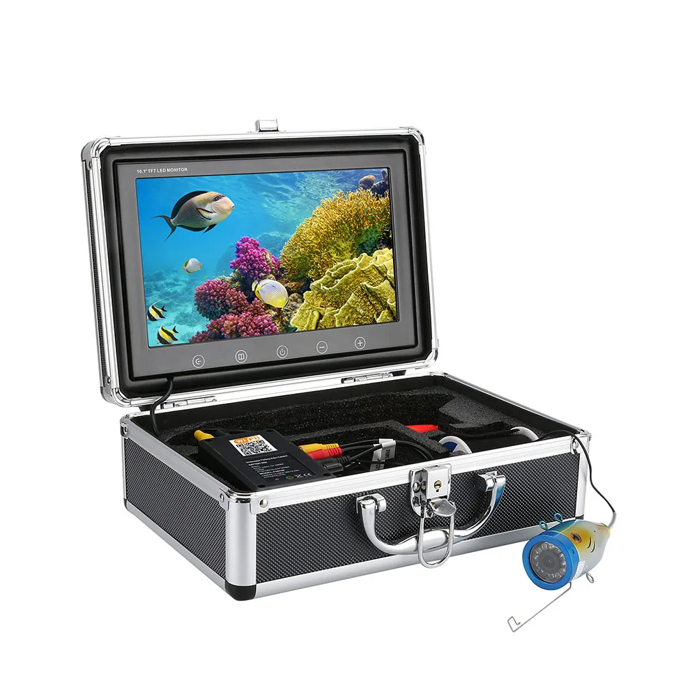 Видеокамера GAMWATER для подводной рыбалки 10 дюймов 720P 20 м 30 м|fishing underwater|fishing monitorfishing