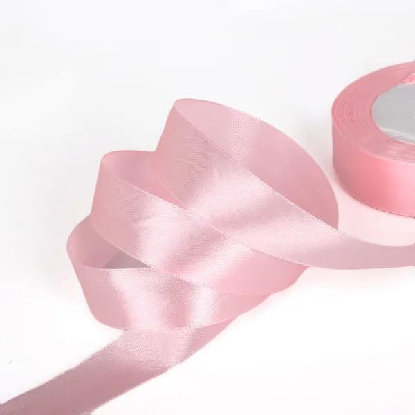 38 мм 22 м шелковая длина метр атласные однотонные ленты Свадебная декоративная подарочная коробка декоративно-упаковочная лента товары для рукоделия - Цвет: Light Pink