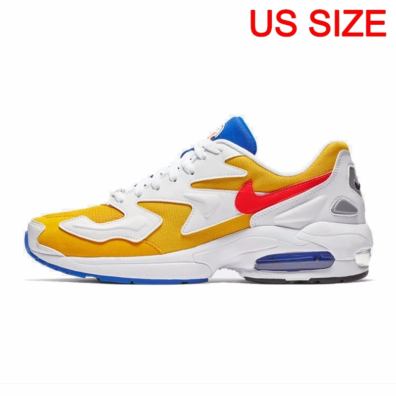 AO1741700 Новое поступление, оригинальные мужские кроссовки для бега NIKE AIR MAX2 светильник - Цвет: AO1741700