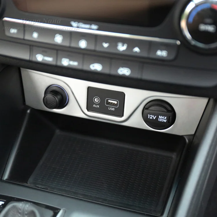 

Car Cigarette Lighter Decoration Frame For Hyundai Tucson 2015 2016